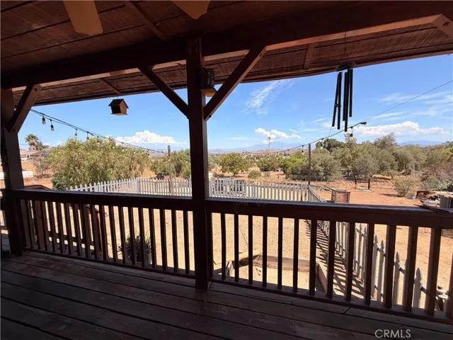 Back Porch View