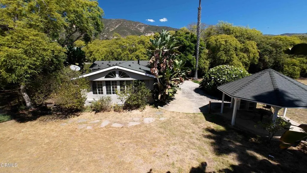 above house and gazebo foothill