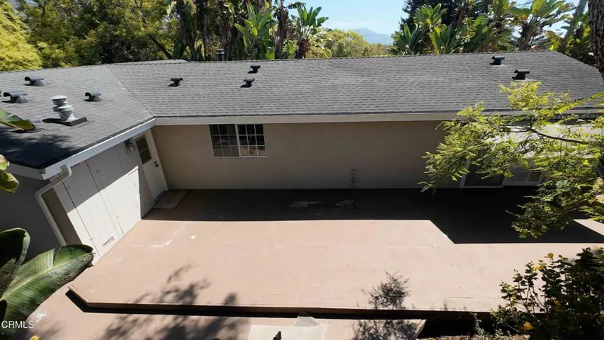 backyard foothill above