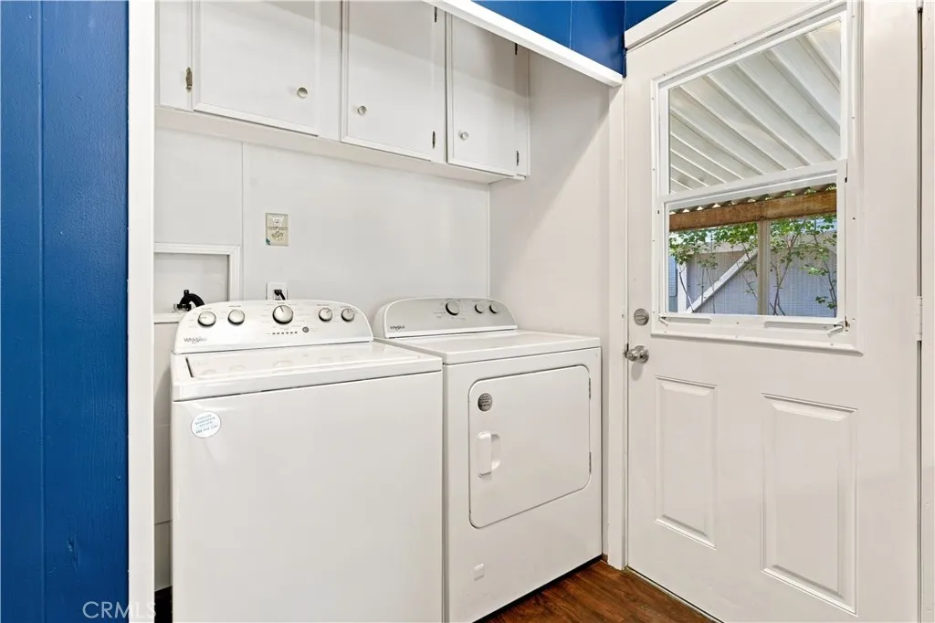 Laundry off the kitchen Laundry off the kitchen