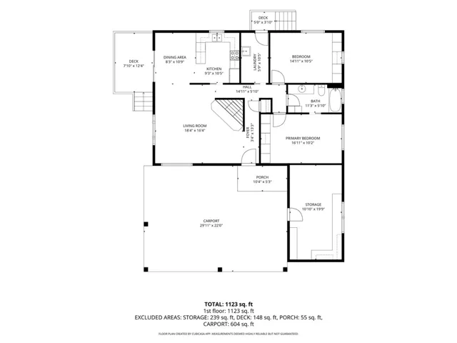 Approximate floor plan