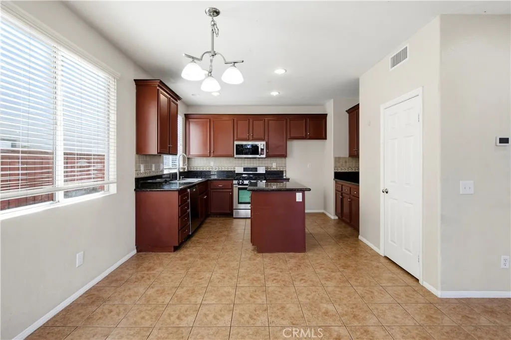 Kitchen open to family room Kitchen open to family room