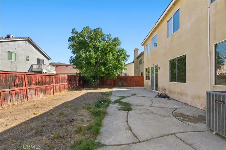 Backyard blank canvas