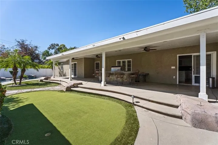 Backyard BBQ pavilion