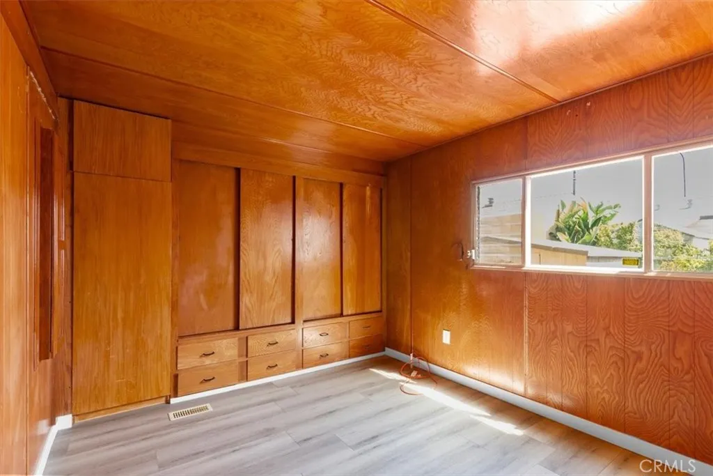 Masters Bedroom with built-in /storage