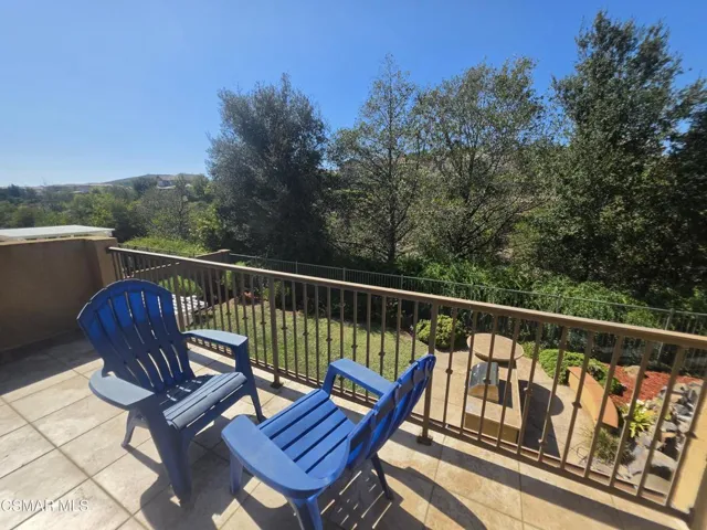 Balcony off primary bedroom
