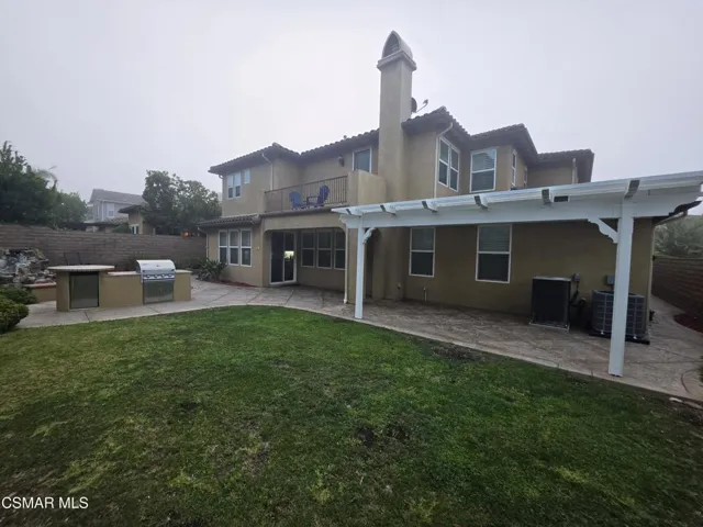 Private backyard