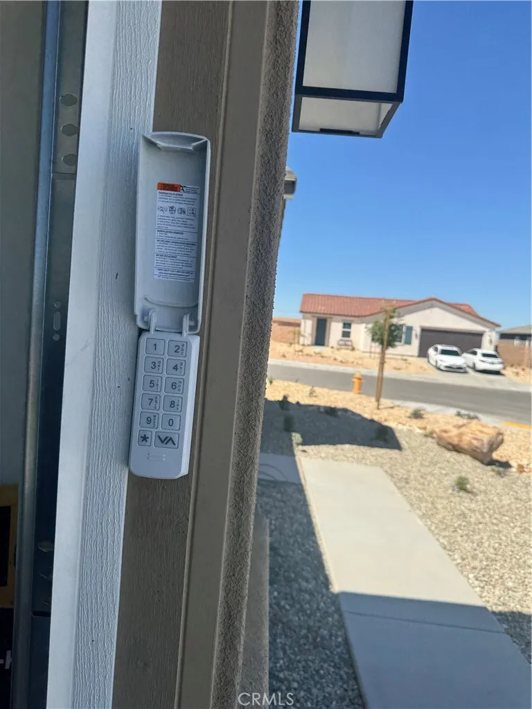 garage opener keypad