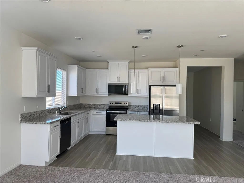 new kitchen with new appliances
