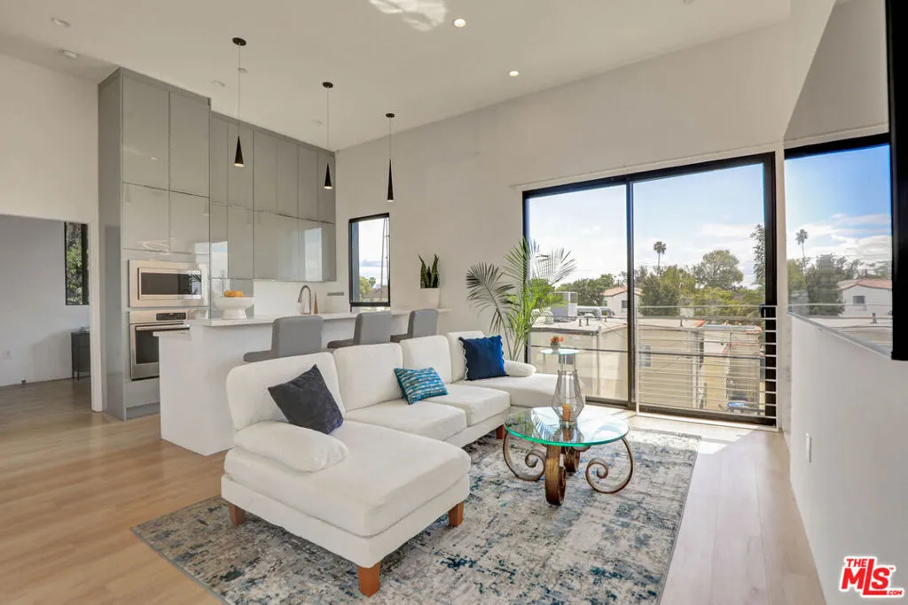 Sun-filled open-concept living Sun-filled open-concept living