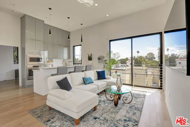 Sun-filled open-concept living