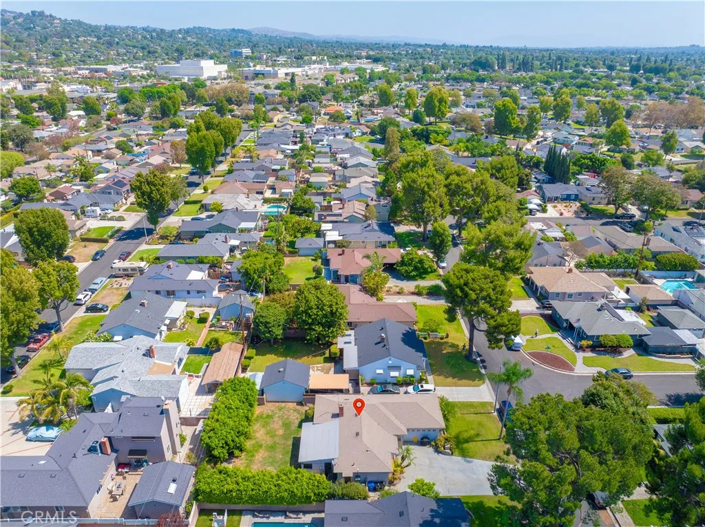 Aerial Neighborhood View