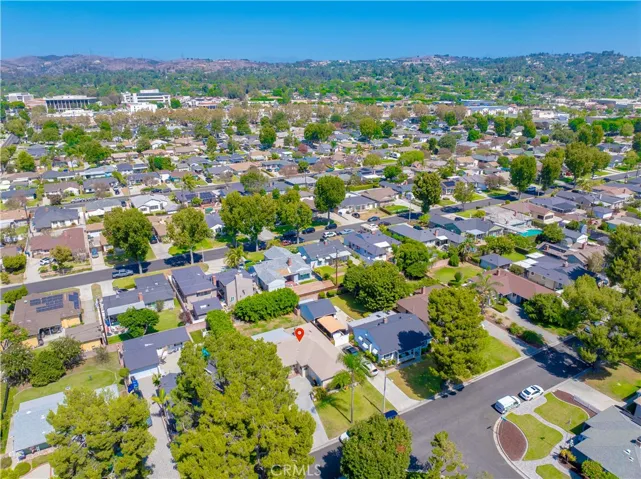 Aerial Neighborhood View