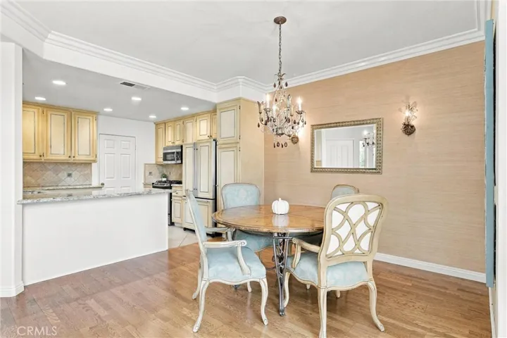 Dining room area