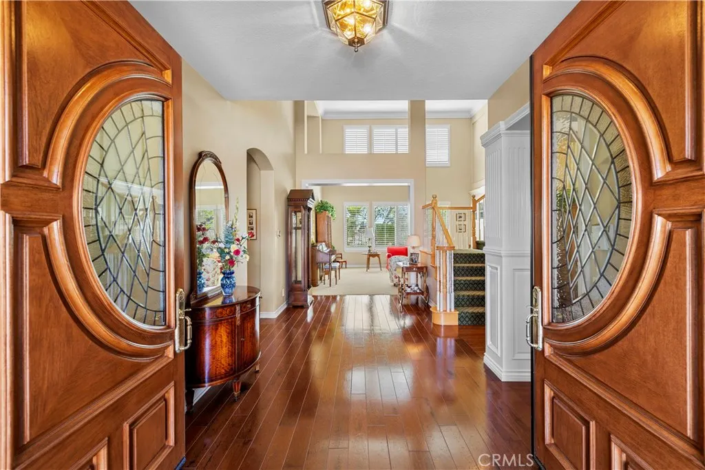Stunning Double Door Entry Leads into the Grand Foyer. Stunning Double Door Entry Leads into the Grand Foyer.