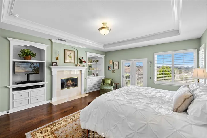 Stunning Primary Suite opens to a Beautiful Balcony.