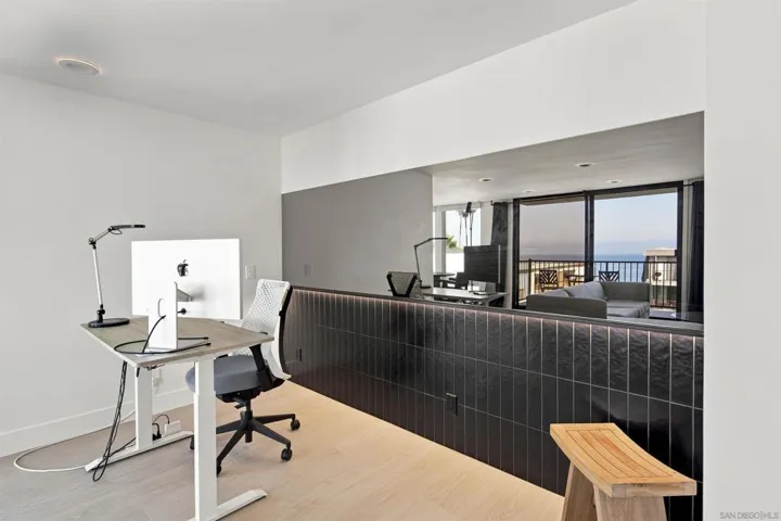 desk area