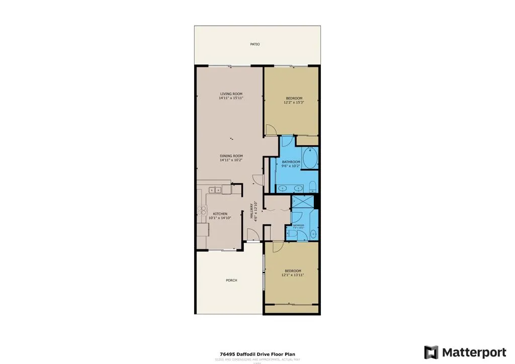 76495 Daffodil Dr - Floor Plan 76495 Daffodil Dr - Floor Plan