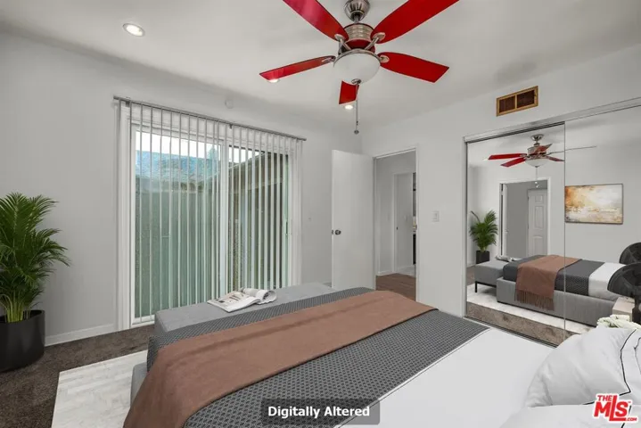 3rd bedroom with attached offi