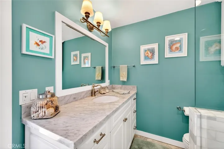 Primary bathroom.