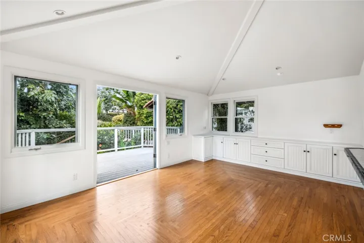 Family room off of kitchen