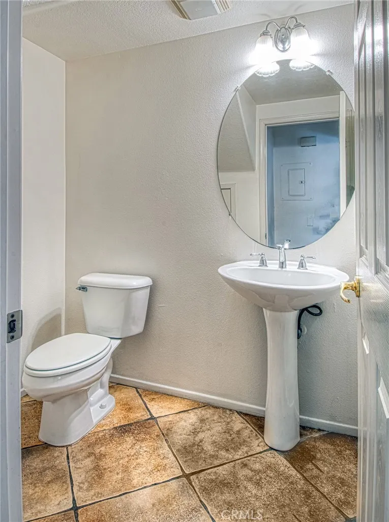 Half bathroom located on main floor.