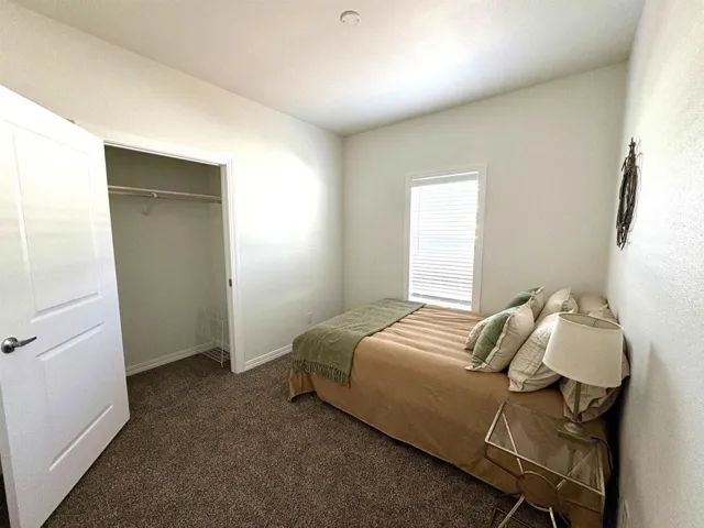 Spacious closets