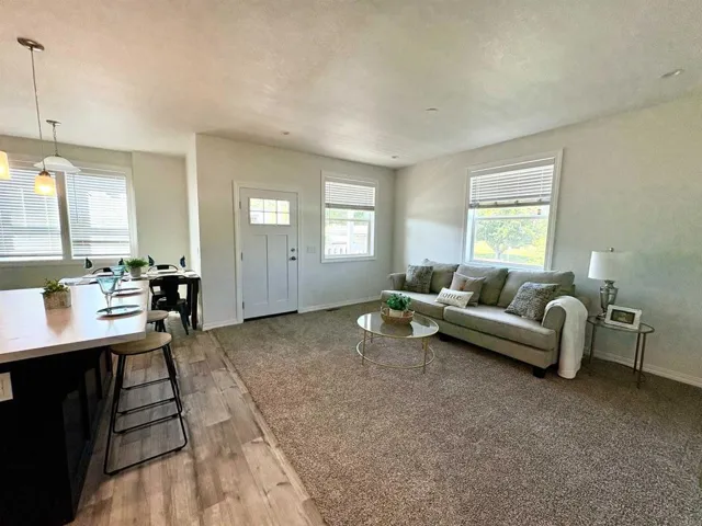 Upgraded front door with window
