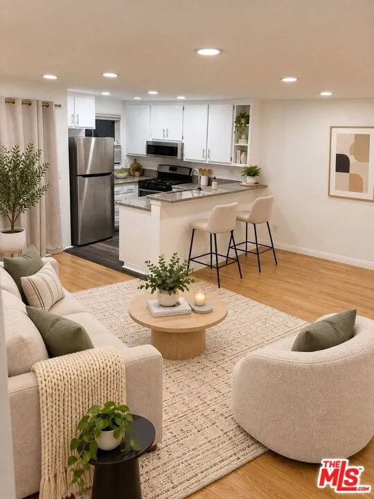 Living Area (Digitally Rendere Living Area (Digitally Rendere