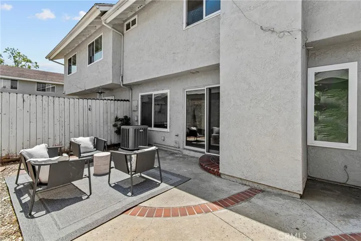 Back yard patio - Staging furniture only. Furniture will not be included.