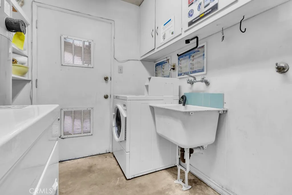 Upstairs laundry