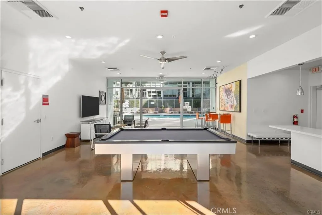 Community Room view of the pool