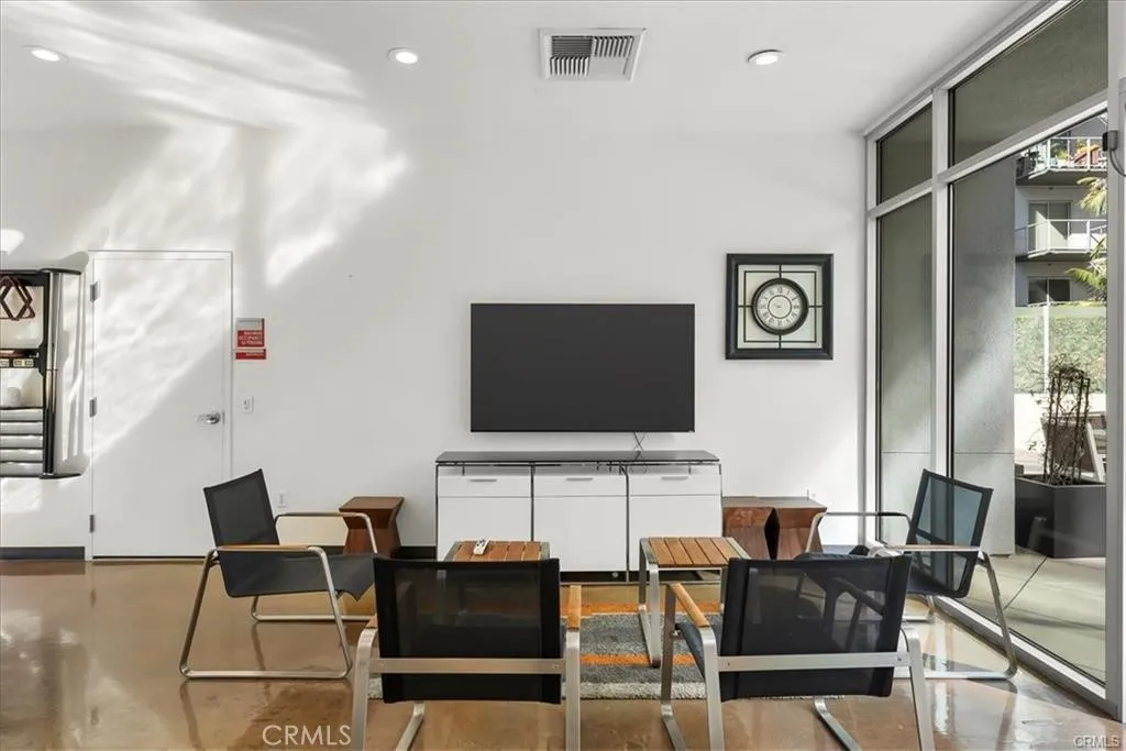 Community room seating area