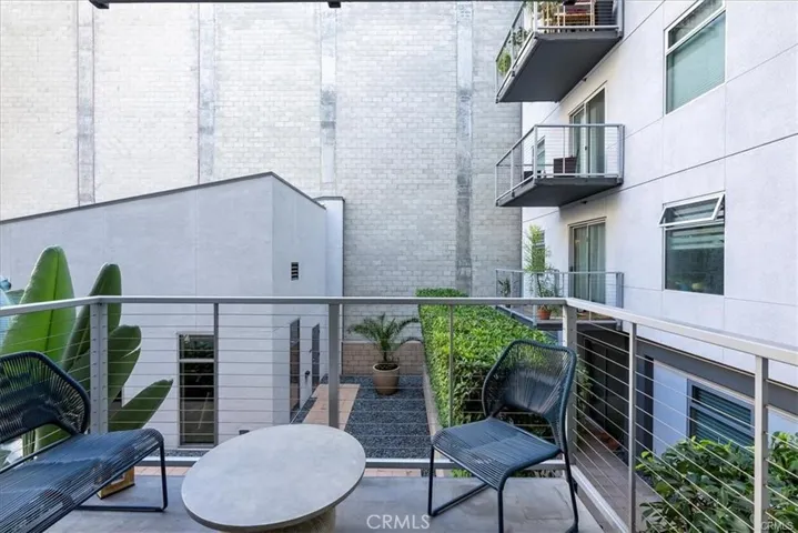Private balcony