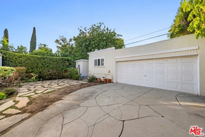 Rear Yard/Garage
