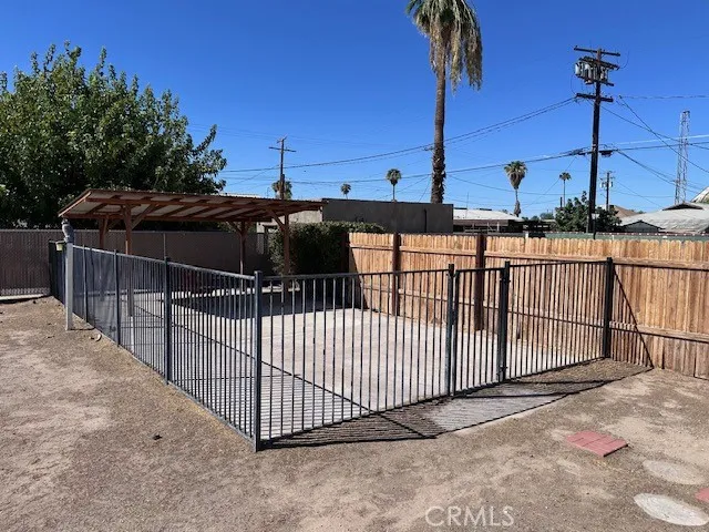 155- Gated Patio Space