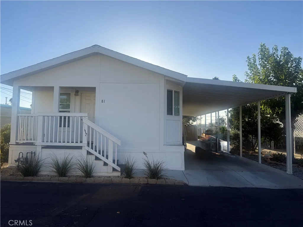 Long carport driveway