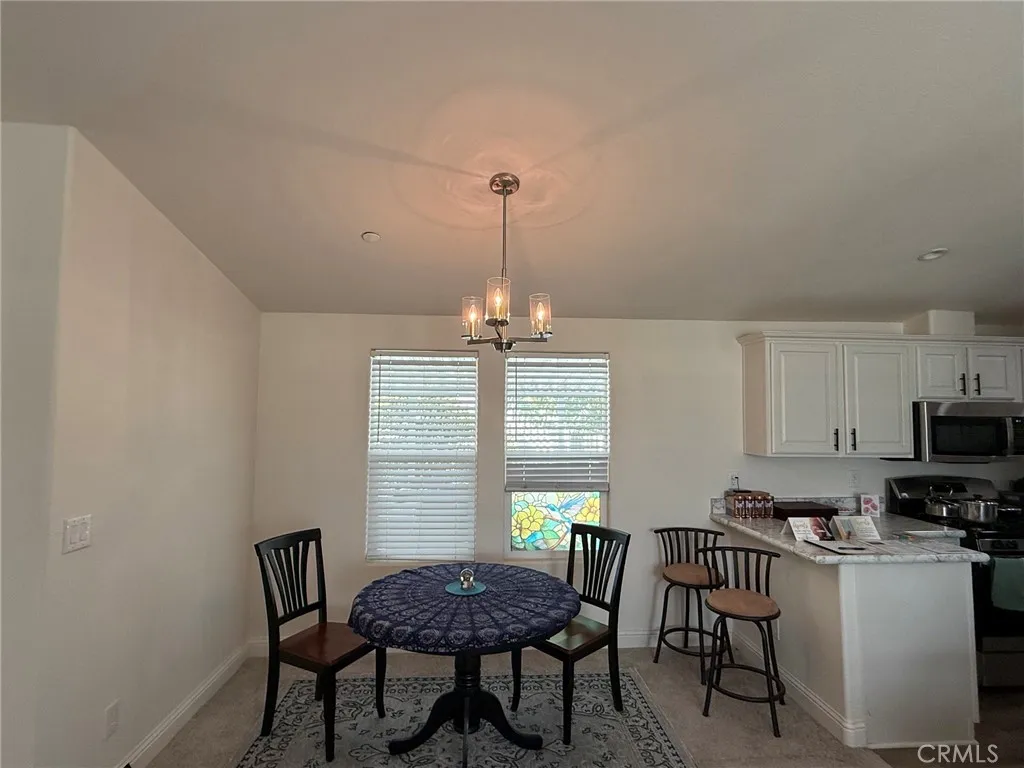 Dining area