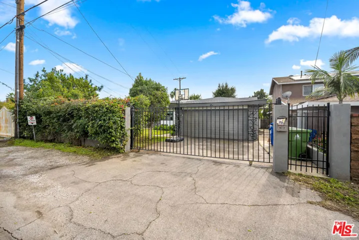 gated entrance