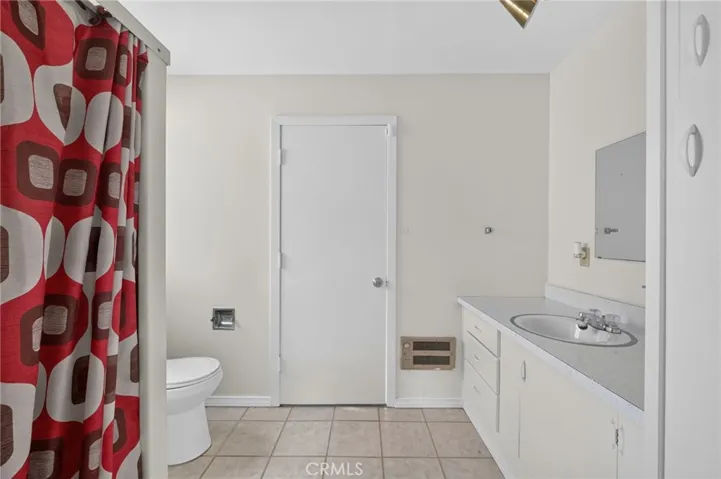 Studio/ADU with bathroom, closet, and separate entry.