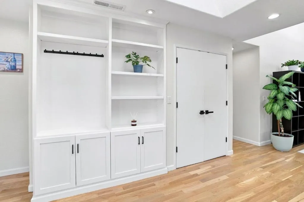 Entryway Cabinets and Pantry Exterior