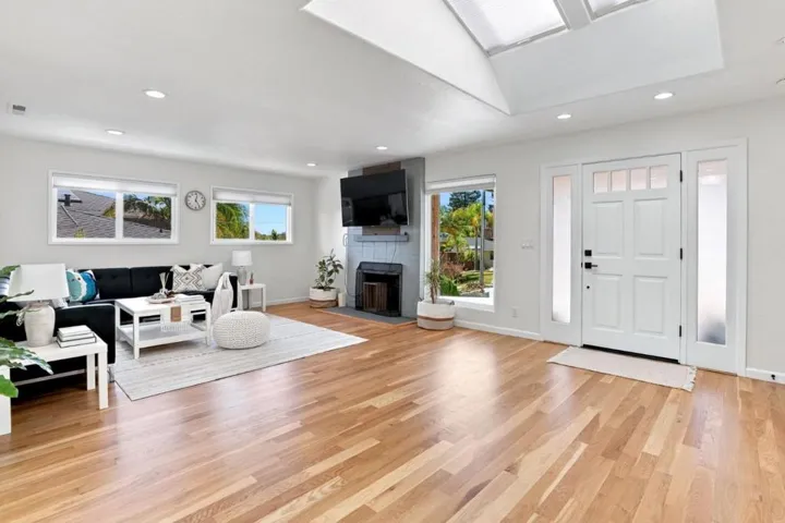 Living Room View 5/ Front Door Interior