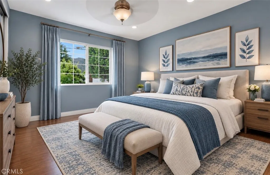 Virtually staged bedroom 2 Virtually staged bedroom 2