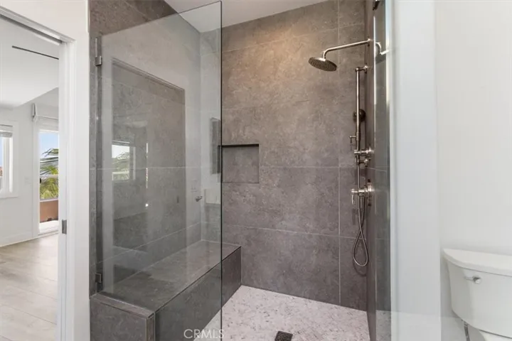 CUSTOM SHOWER IN PRIMARY BATH...
