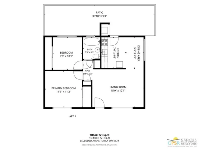 Unit 1 Floorplan