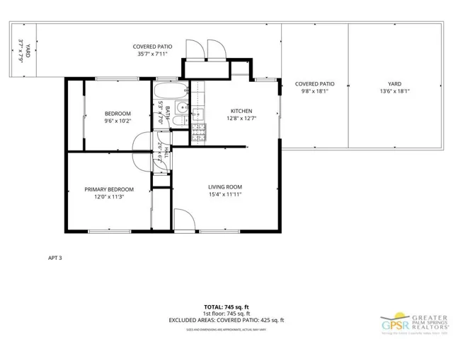 Unit 3 Floorplan