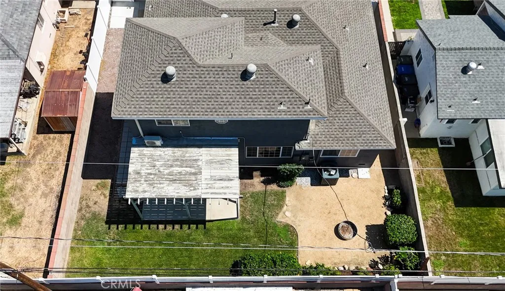 Aerial Backyard View Aerial Backyard View