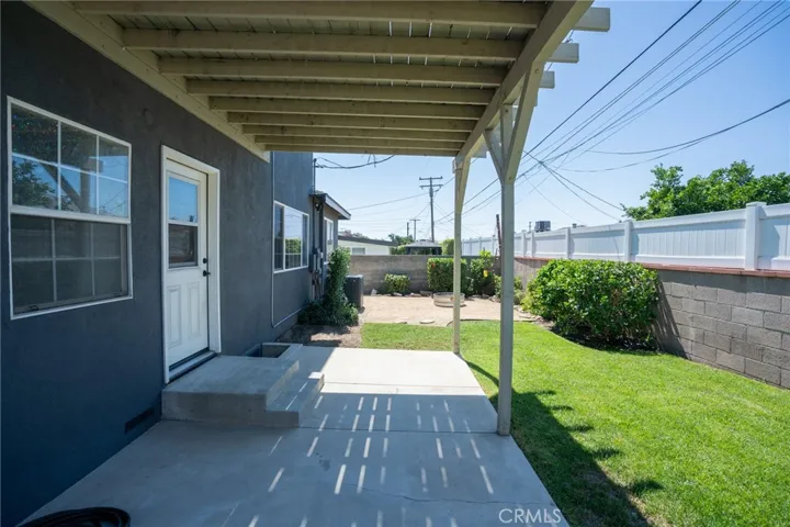 Back Covered Patio