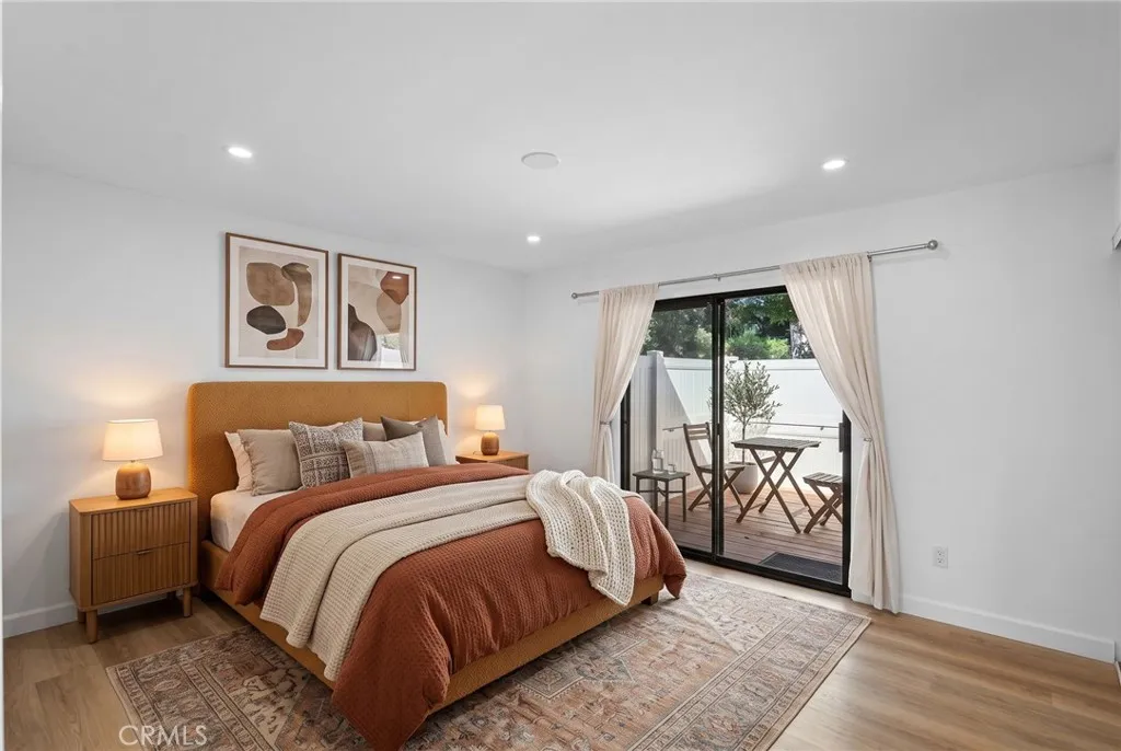 Primary Bedroom Staged
