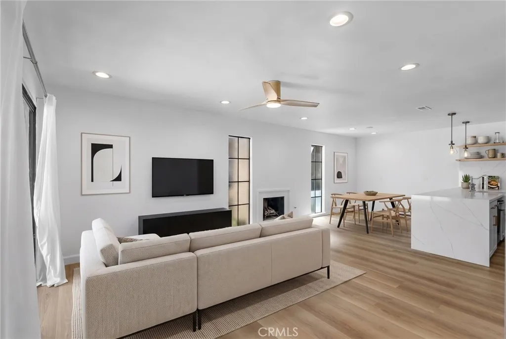 Virtual Staged Living Room